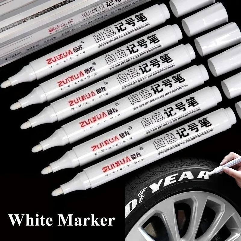Copic Marker Sketch - 1/3/5 stuks permanente olieachtige witte markeerstift