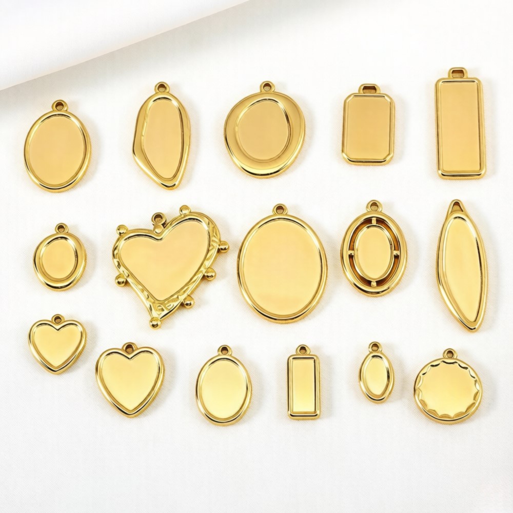 Resin Crafts - 5 stuks 1 stuk Niet-verblekende roestvrijstalen