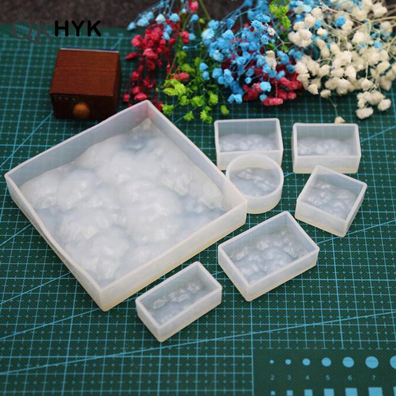 Resin Ocean Wave Mold - Water Rimpelingen Wave Hanger Ketting Oorbel