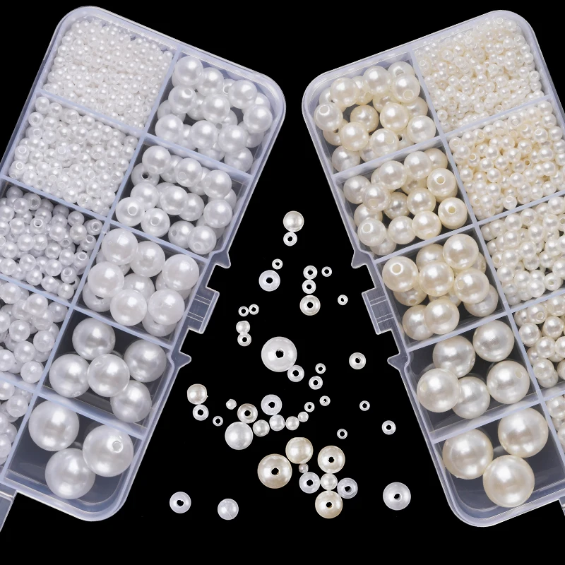 Resin Jewelry Kit - 800 stks Kunstmatige Faux Parel Hars