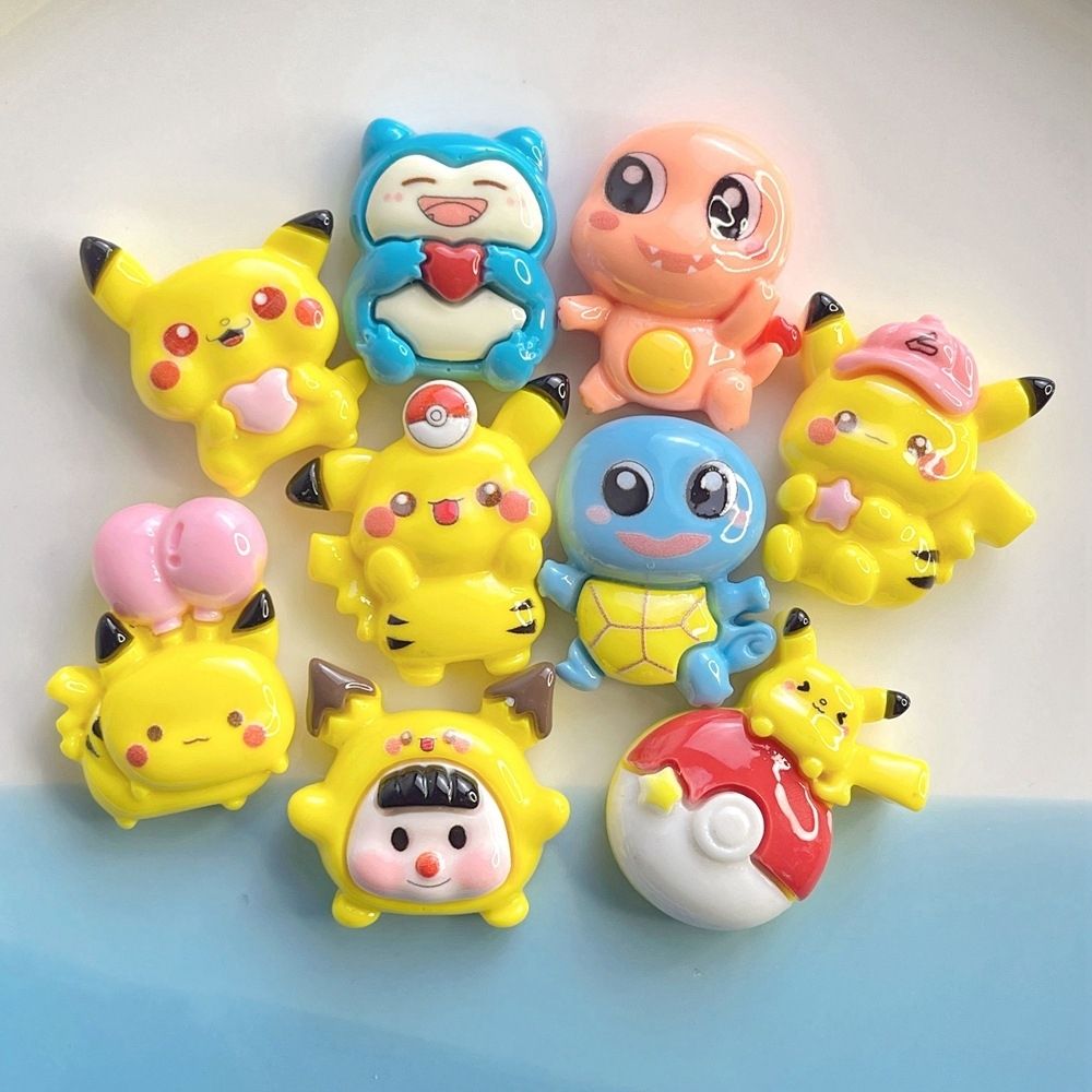 Resin Crafts - Nieuwe doe-het-zelf knutselmaterialen voor cartoon-Pokémon, harsaccessoires,