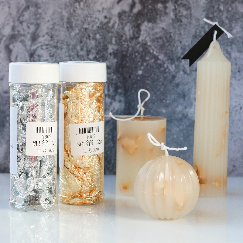 Gold Foil Flakes - Creatieve Handgemaakte Kaars Maken Materialen Diy