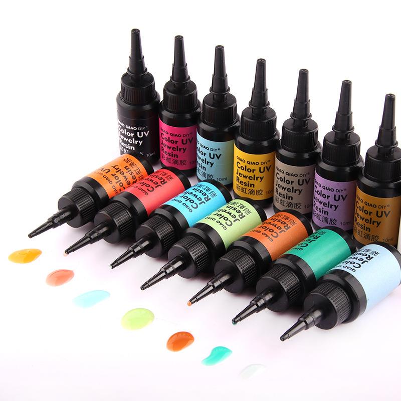 Epoxy Uv Resin Kit - 29 kleuren UV-epoxyharslijm DIY handgeschilderde kralen