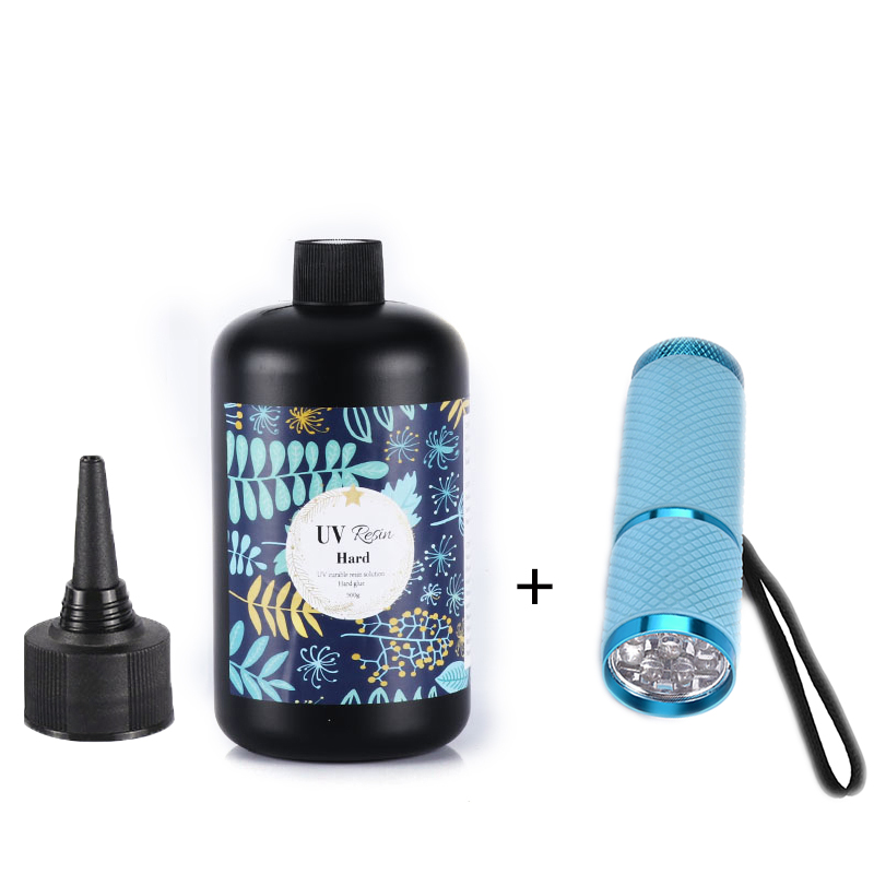 Epoxy Uv Resin Kit - 10-500G Uv Epoxyhars Lijm Uv Licht