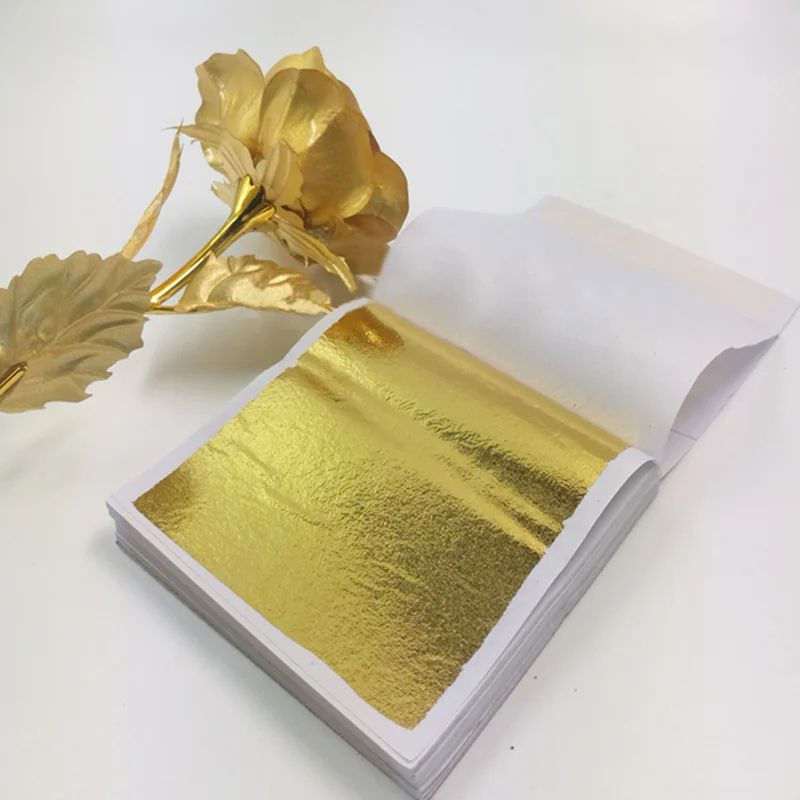 100 stuks imitatie goud zilver - Gold Foil Flakes recensie en prijs