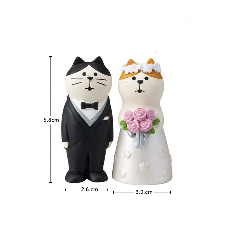1pc Decole Zwarte Kat Miniatuu - Resin Craft Supplies recensie en prijs