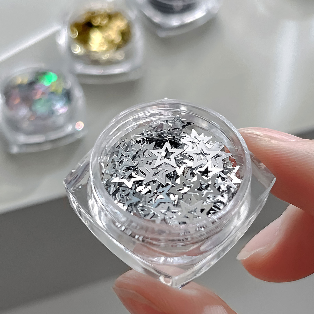1 JAR Holle Vijfpuntige Ster N - Gold Foil Flakes recensie en prijs