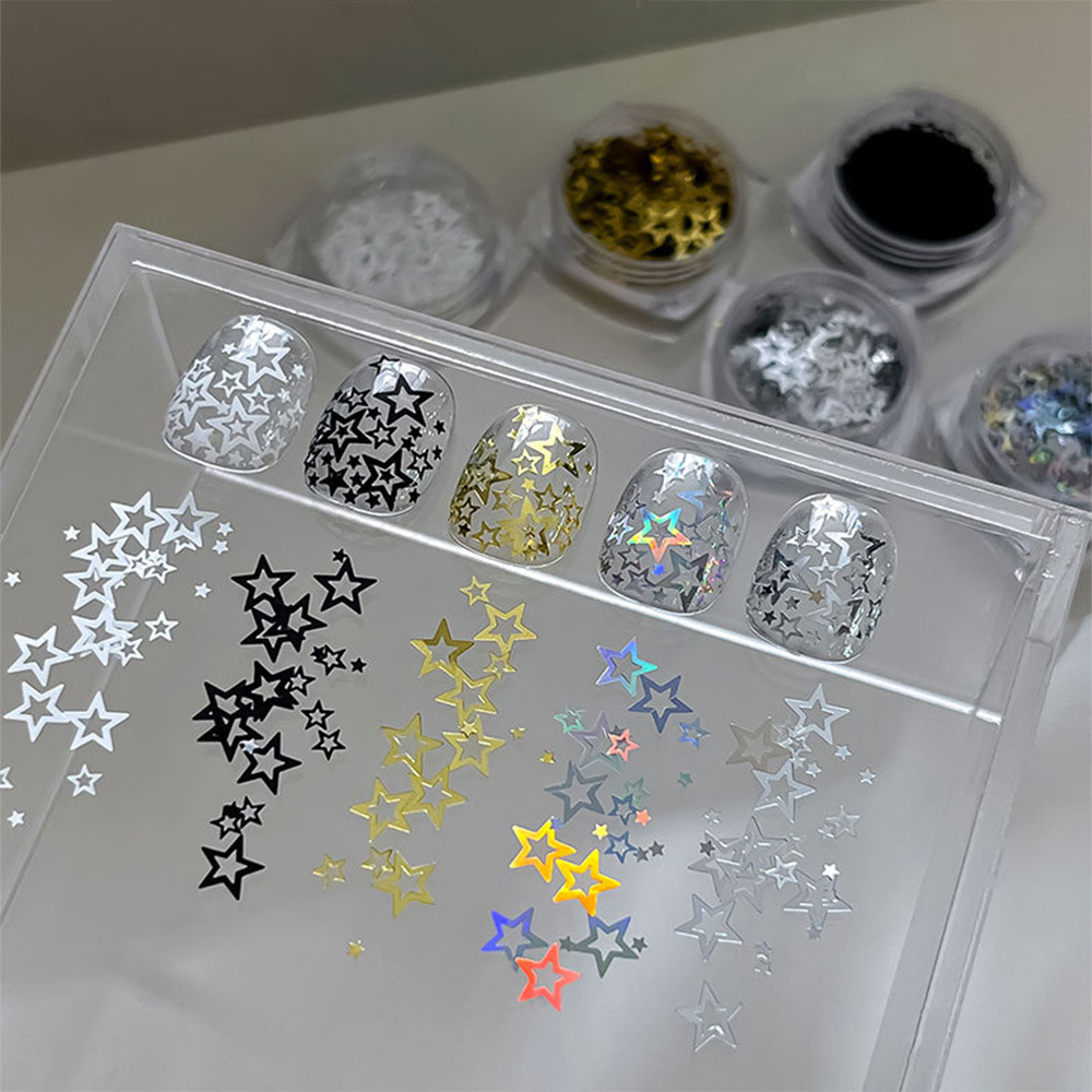 1 JAR Holle Vijfpuntige Ster N - Gold Foil Flakes recensie en prijs