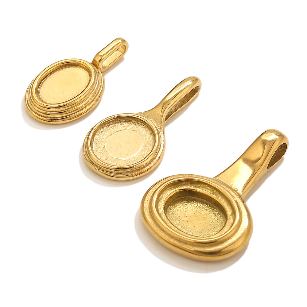 5 stuks roestvrij staal ronde  - Resin Crafts recensie en prijs