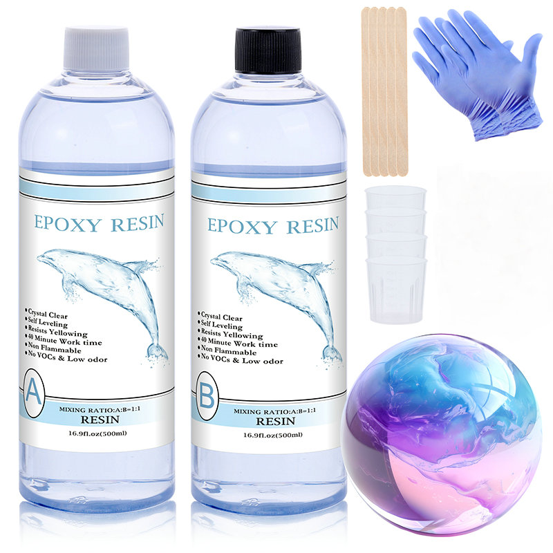 1:1 Heldere Epoxyhars Kristalh - Resin Jewelry Kit recensie en prijs