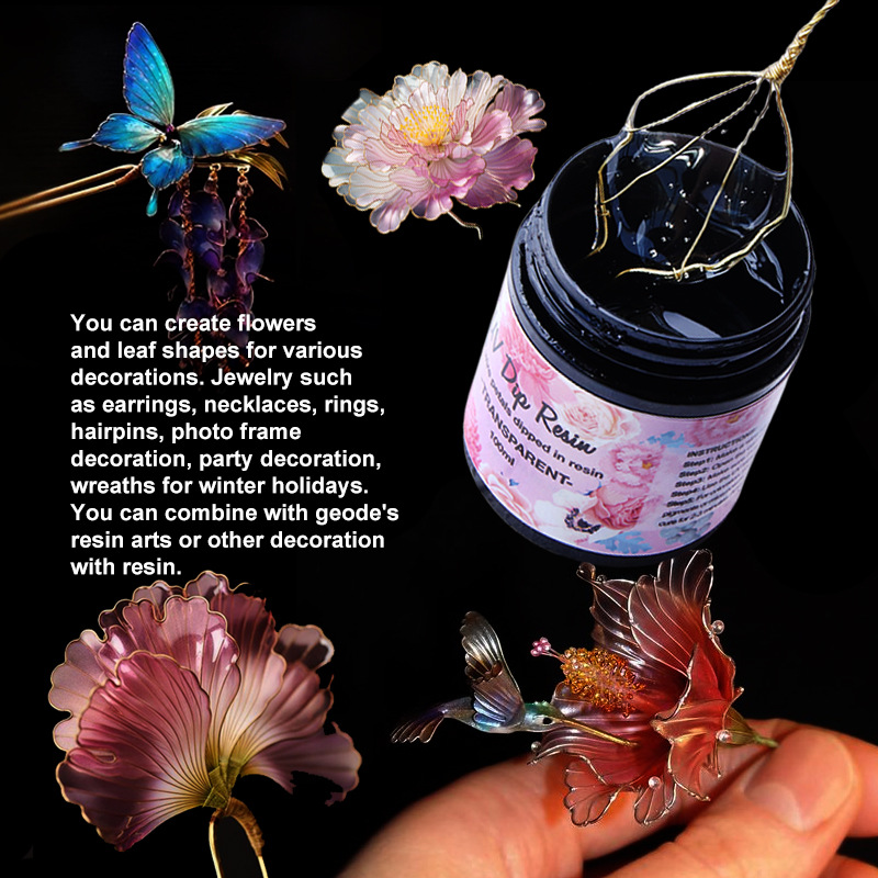 Uv Dip Hars Lijm Uv Bloem Make - Epoxy Uv Resin Kit recensie en prijs