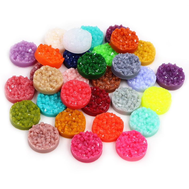 40pcs Hars Druzy Cabochons Dom - Resin Craft Projects recensie en prijs