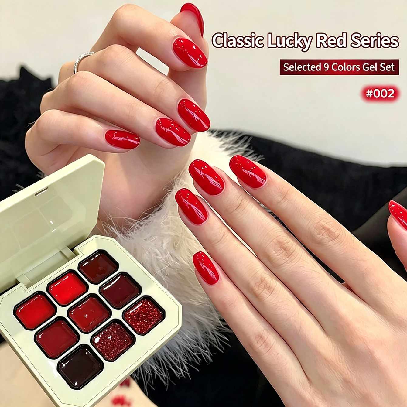 9 Kleuren Klassieke Rode Solid - Resin Glitter Pack recensie en prijs