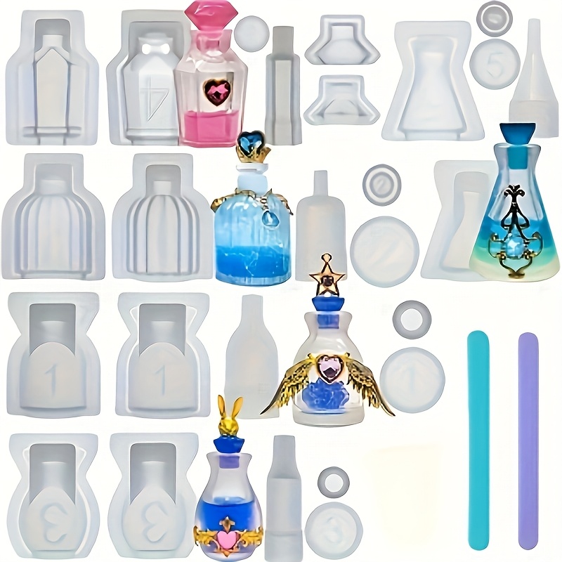 Een set van 5 hars-siliconenvo - Resin Jewelry Kit recensie en prijs