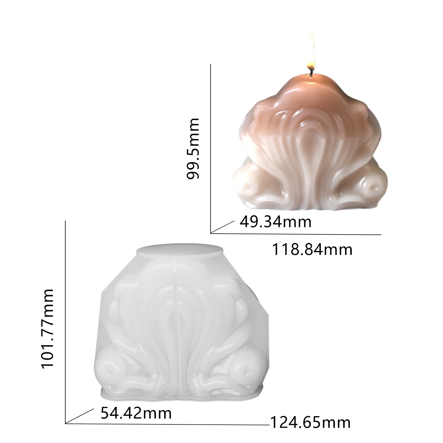 Ocean Shell Kaars Siliconen Ma - Resin Ocean Wave Mold recensie en prijs