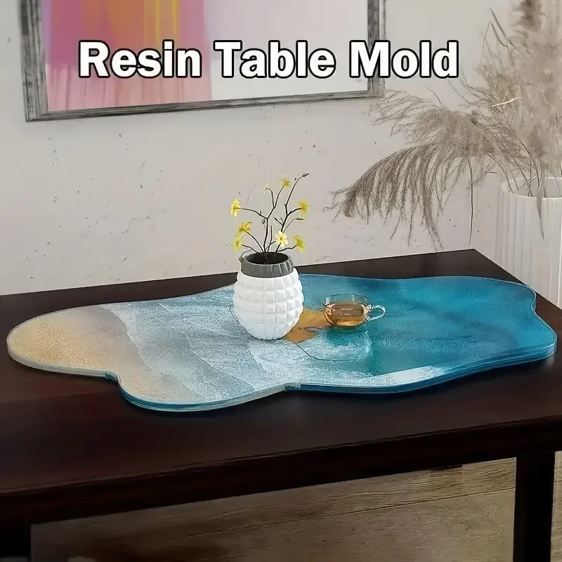 Grote 61cm onregelmatige bakje - Resin Ocean Wave Mold recensie en prijs