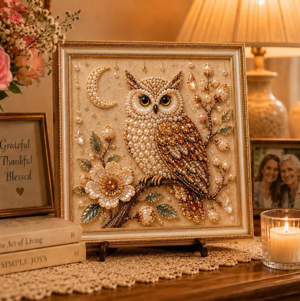 Uil Diamant Parel Kunst DIY Sc - Resin Craft Kit recensie en prijs
