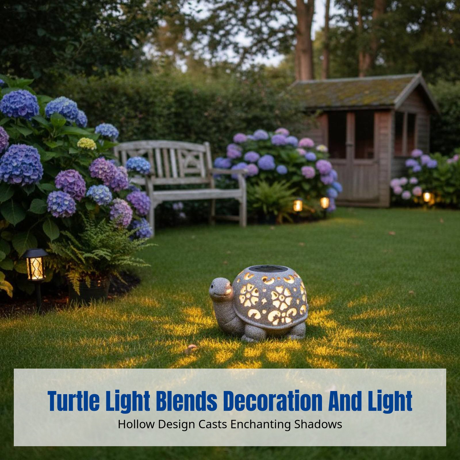 Tuindecoratie, zonne-aangedrev - Resin Crafts recensie en prijs