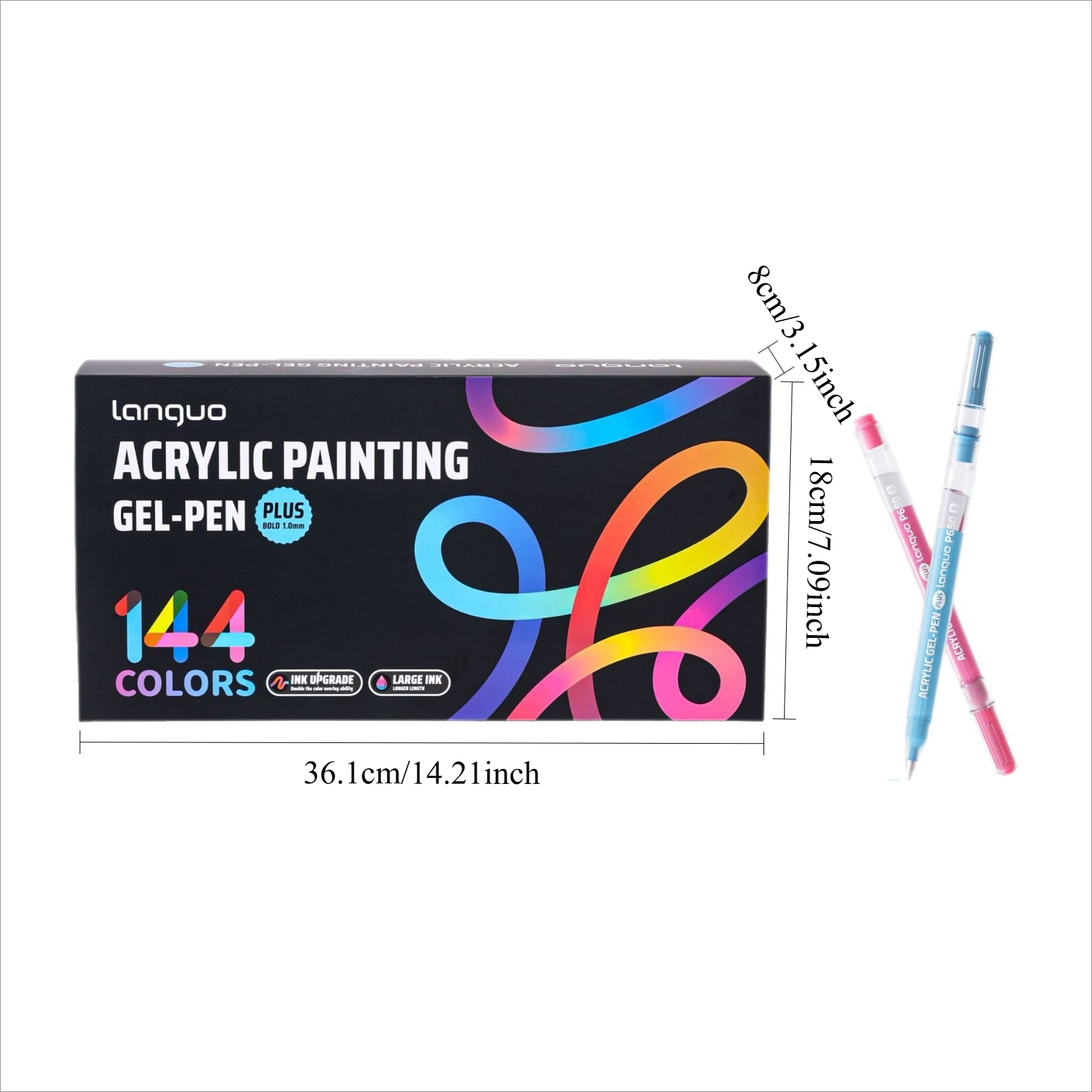 Languo P650 Acrylverf Gel Pen  - Copic Marker Sketch recensie en prijs