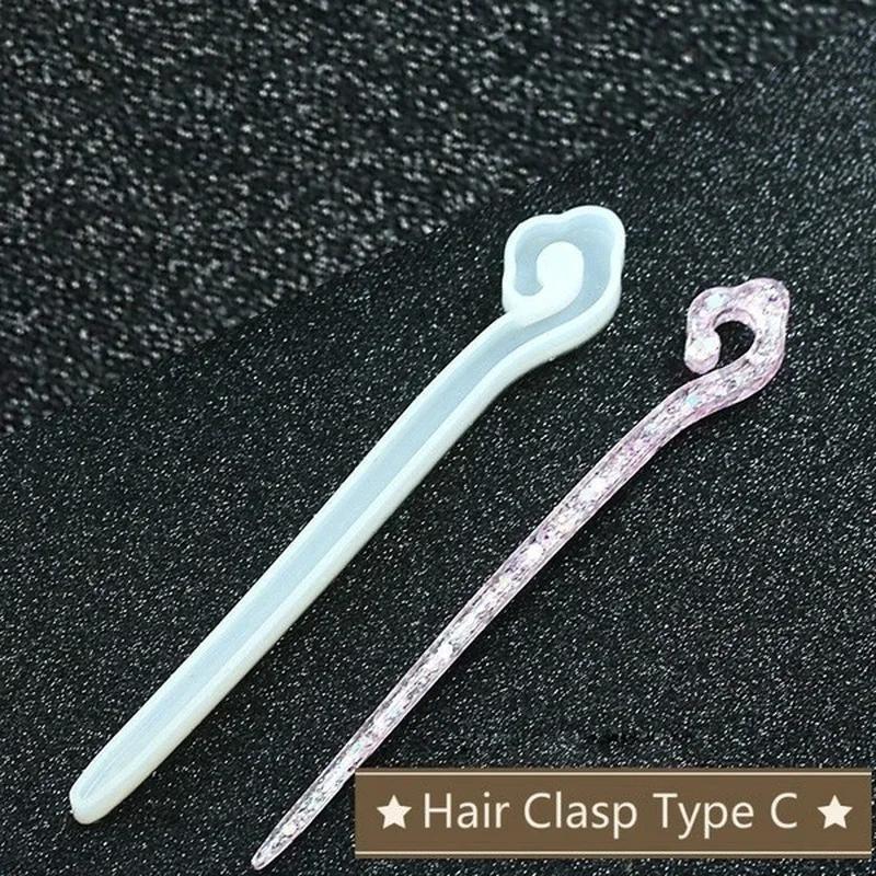 Nieuwe transparante haarspeld  - Resin Craft Projects recensie en prijs