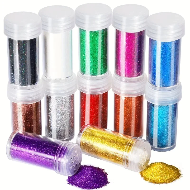 12-pack extra fijn glitterpoed - Resin Glitter Pack recensie en prijs