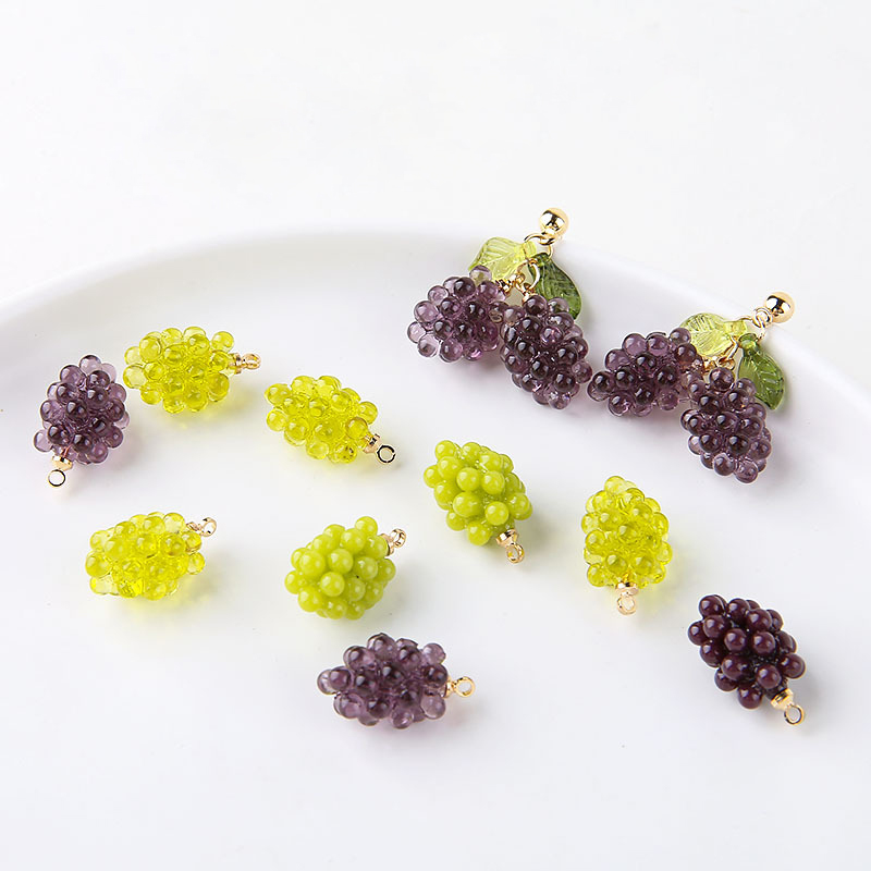 6 stuks schattige kleine druiv - Resin Craft Projects recensie en prijs