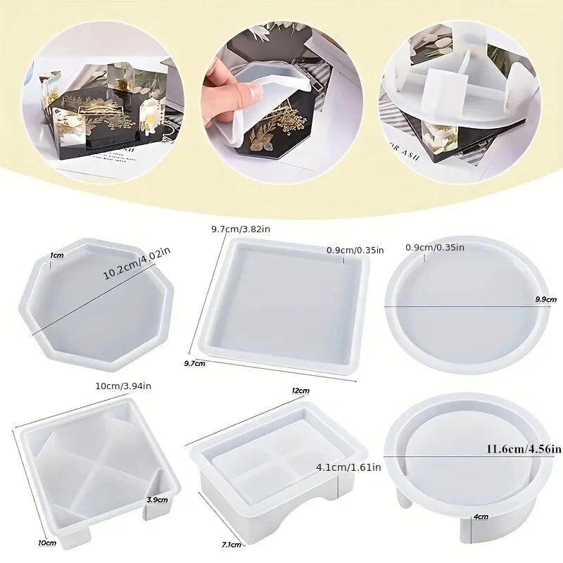 Coaster hars mallen set inclus - Serving Tray Mold recensie en prijs