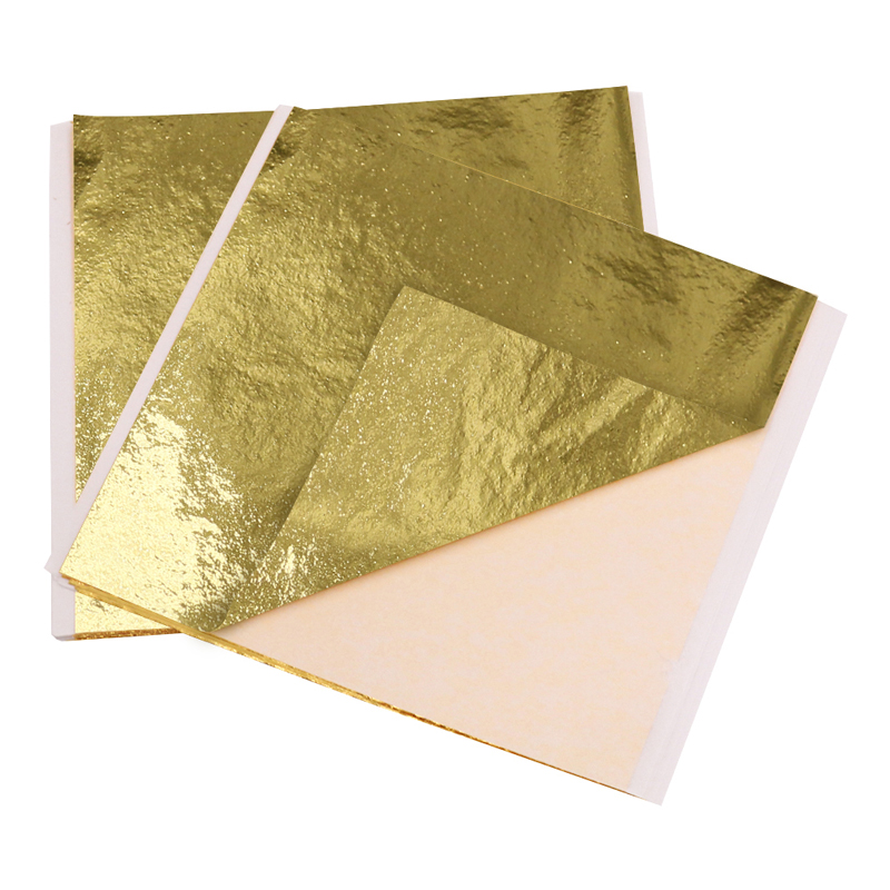8x8.5 cm Taiwan Imitatie Bladg - Gold Foil Flakes recensie en prijs