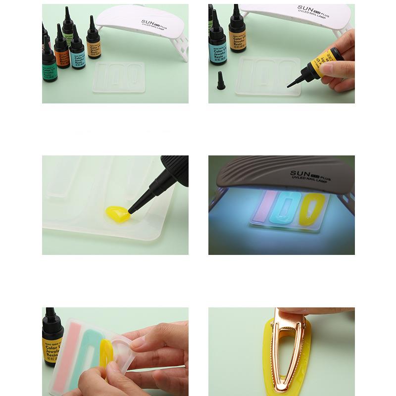 29 kleuren UV-epoxyharslijm DI - Epoxy Uv Resin Kit recensie en prijs