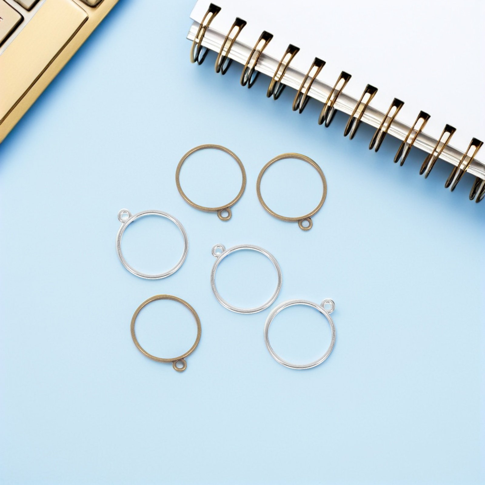 60 stuks ronde hars bezel char - Epoxy Uv Resin Kit recensie en prijs