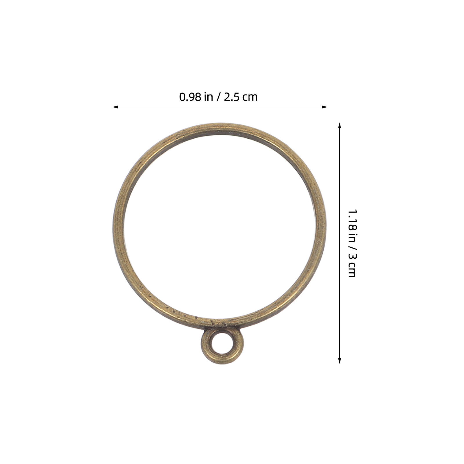 60 stuks ronde hars bezel char - Epoxy Uv Resin Kit recensie en prijs