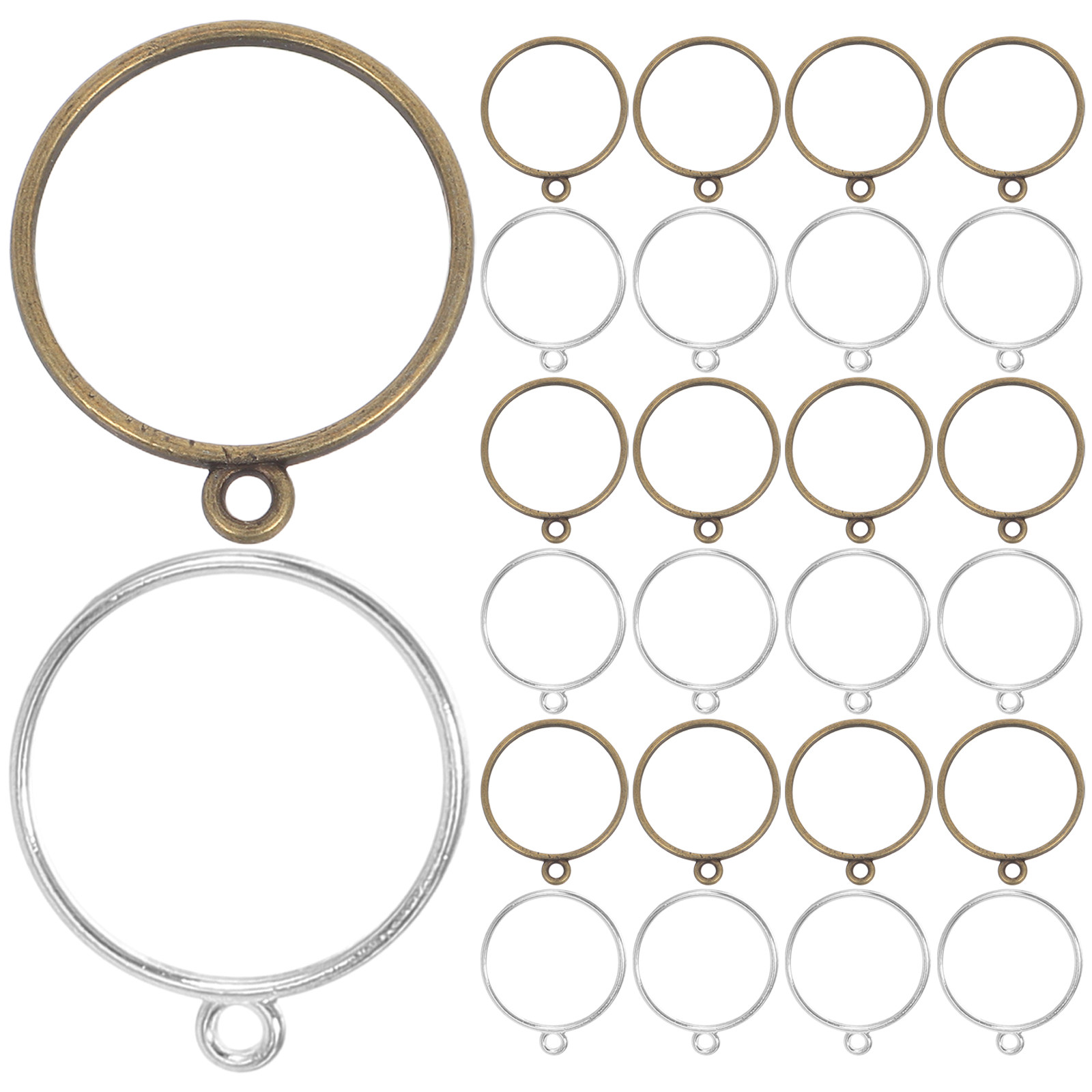 60 stuks ronde hars bezel char - Epoxy Uv Resin Kit recensie en prijs